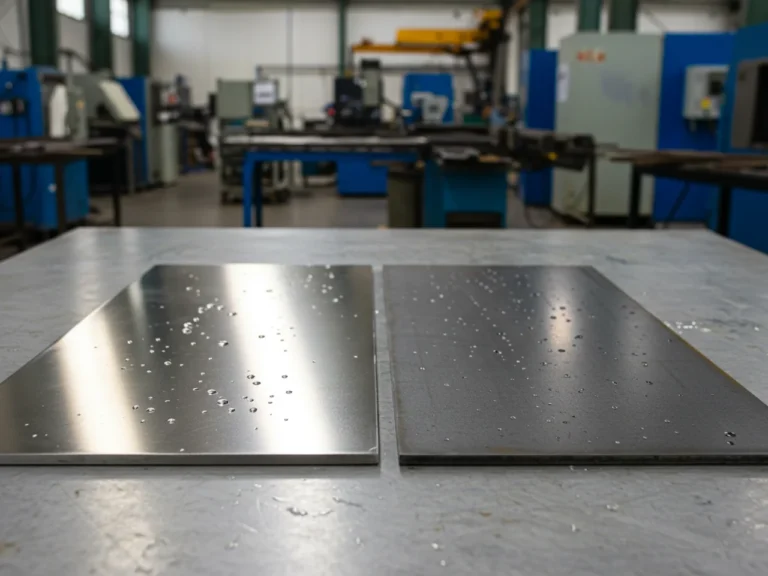 Stainless steel vs carbon steel sheets side by side comparison for fabrication projects