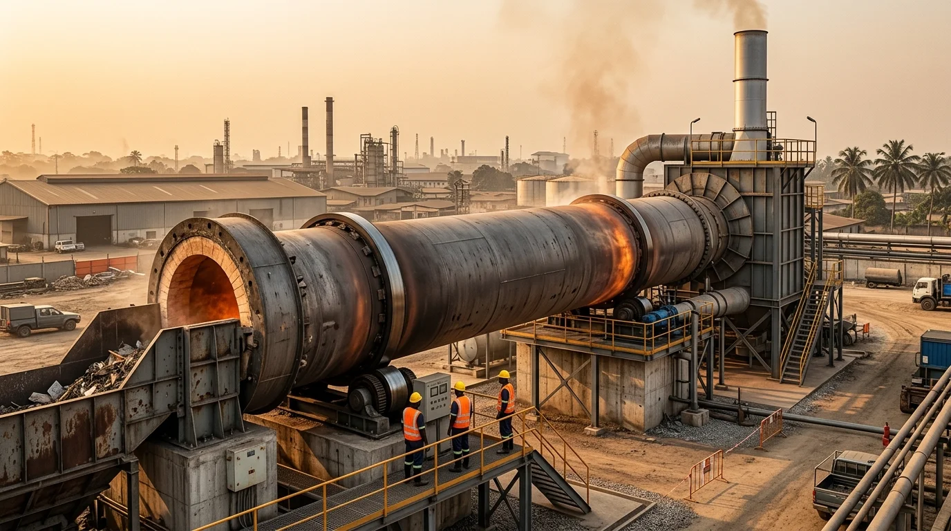Rotary Kiln Incinerator: How It Works, Types, and Applications in Nigeria