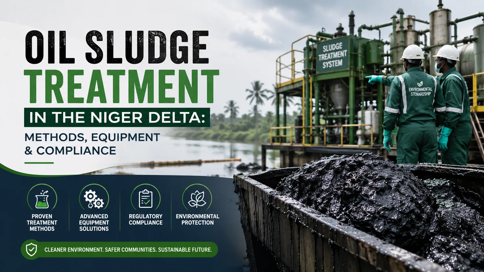 Oil Sludge Treatment in the Niger Delta Methods, Equipment & Compliance