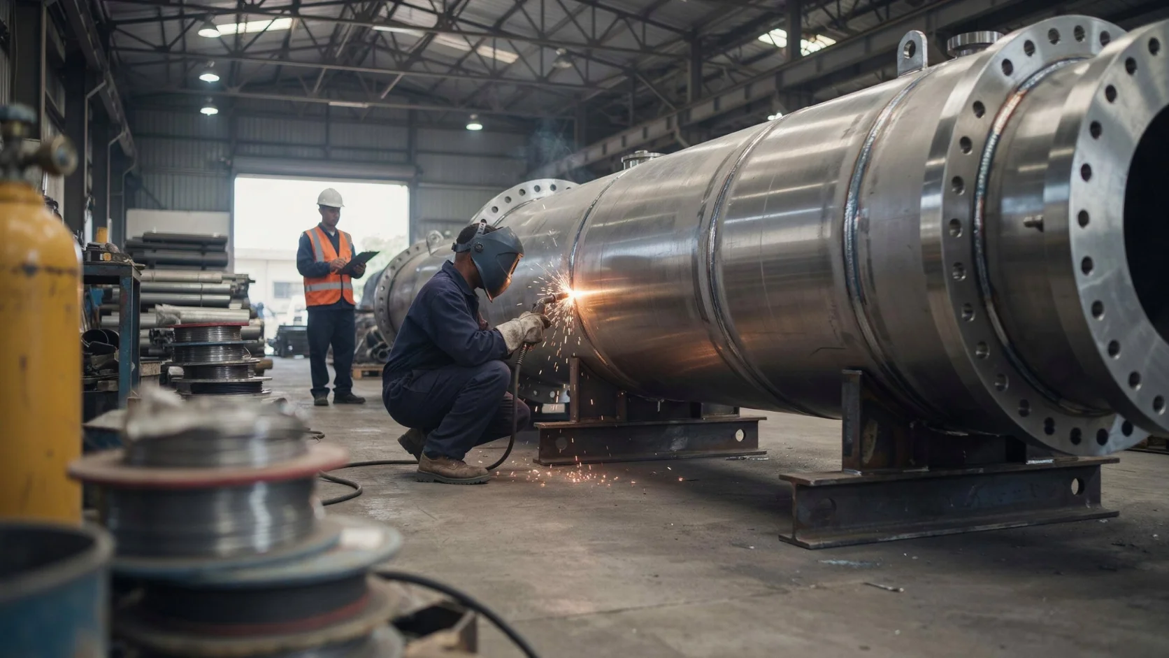 Pressure Vessel fabrication in Nigeria