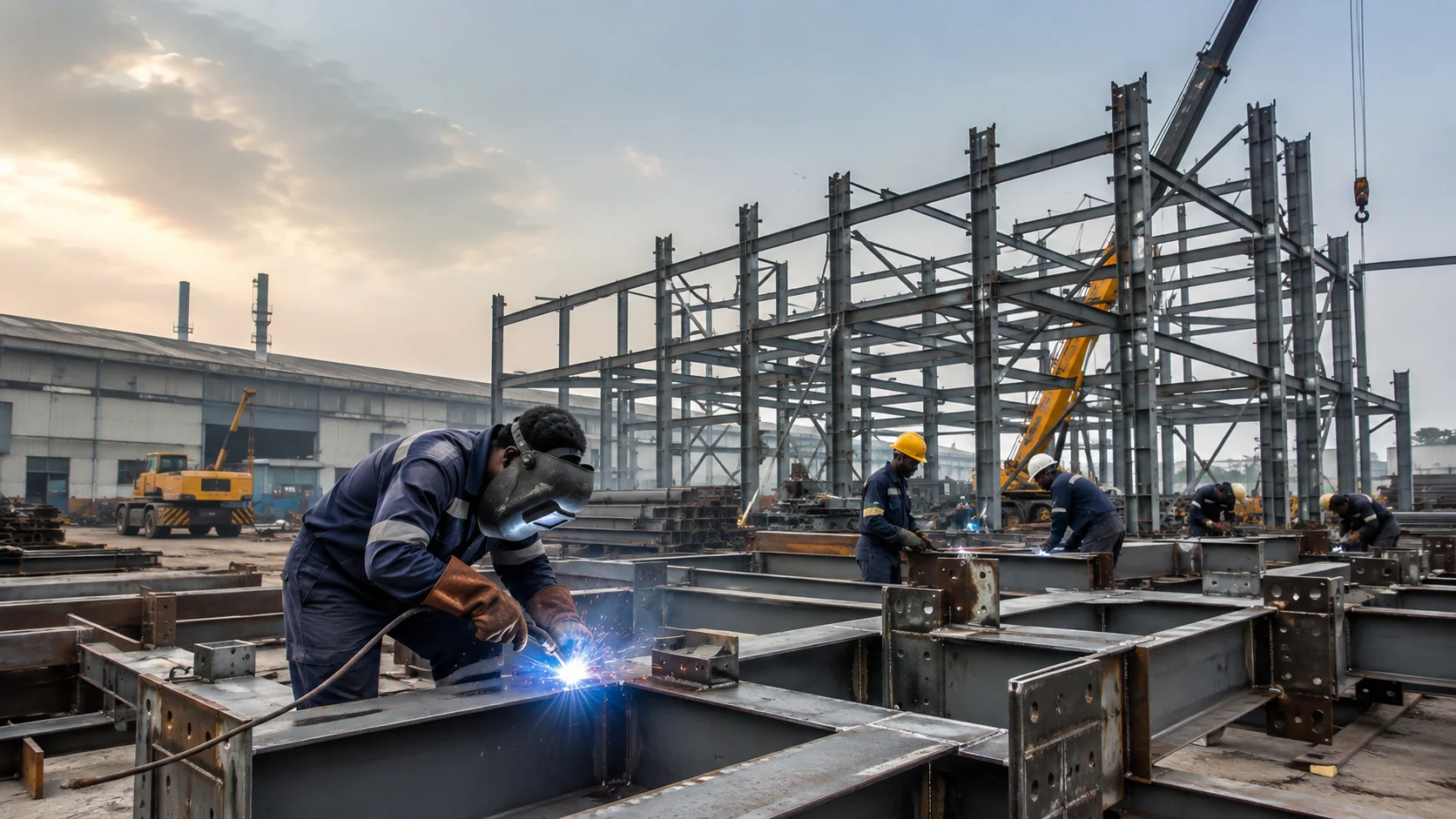 Structural steel fabrication in Nigeria, Chuzeke Nigeria Limited, Port Harcourt